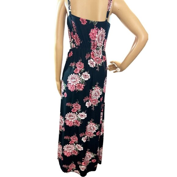 (5 for $25) No Boundaries Cage Front Maxi Romper Size Small XS - Picture 4 of 9